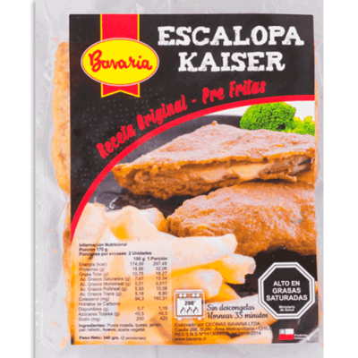 Escalopas Kaiser Congeladas (2u.)