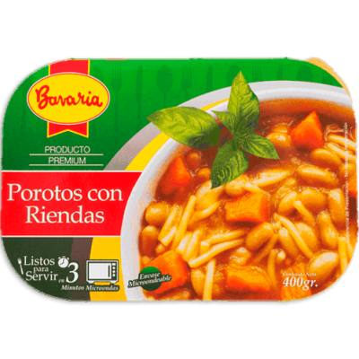 Porotos con Rienda Listos 400 Gr.