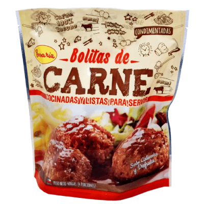 Bolitas de Carne Congeladas 400 Gr.