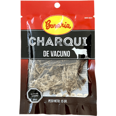Charqui de Vacuno Bavaria 15 Gr.