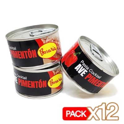 Pasta Ave Pimentón 100 Gr. en LATA (x12)