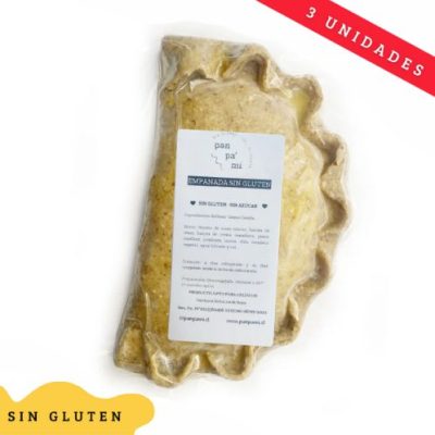 Empanadas Camarón Queso (3u.) SIN GLUTEN - Congeladas