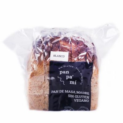 Pan Blanco SIN GLUTEN · 500grs.