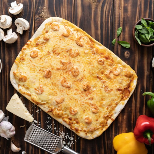 Pizza Parrillera - Camarones al Pil Pil - Imagen 2