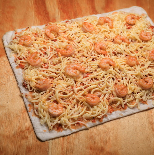 Pizza Parrillera - Camarones al Pil Pil - Imagen 4