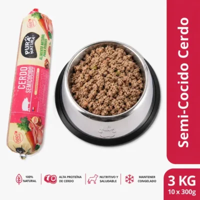 Semi-Cocido de Cerdo – Perros