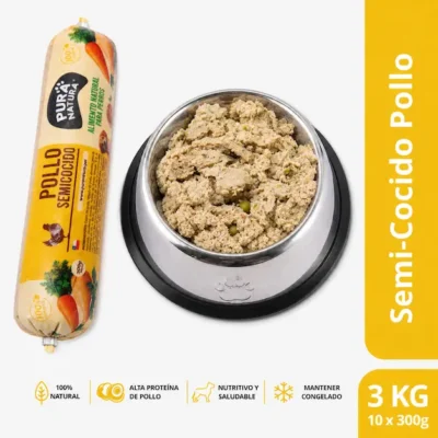 Semi-Cocido de Pollo – Perros