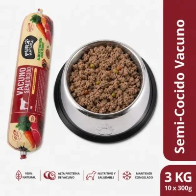 Semi-Cocido de Vacuno – Perros