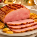 jamon con piña navidad