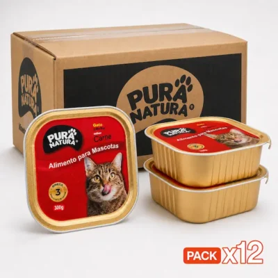 Alimento Húmedo Gatos / Carne 🥩  PACK x12