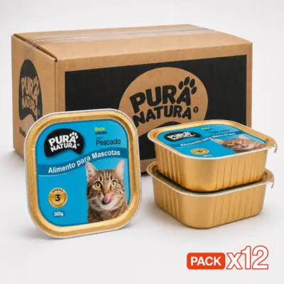 Alimento Húmedo Gatos / Pescado 🐟  PACK x12
