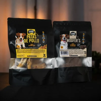 Pack Snacks x2: Woofer's + Patas Pollo