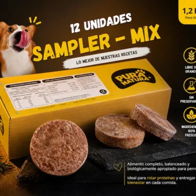 SAMPLER MIX Crudo – BARF Perros