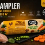 x1 Unidad SAMPLER Semi-Cocido de Pollo – Perros